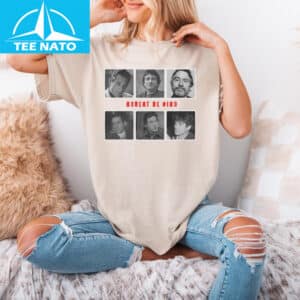 Robert De Niro Black and White Photo Collage Shirt 2