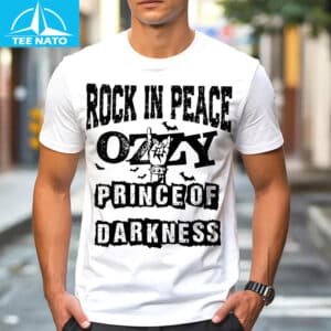 Rock In Peace Ozzy Osbourne Memorial Shirt2