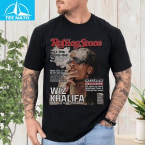 Rolling Stone Magazine Wiz Khalifa Cover Graphic Shirt