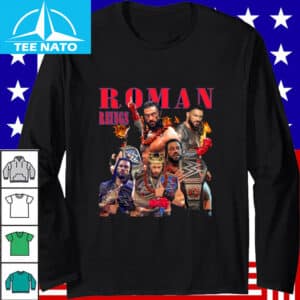 Roman Reigns WWE Professional Wrestler Collage Shirt2