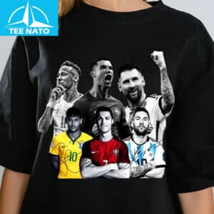 Ronaldo Messi Neymar Shirt
