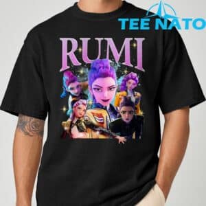 Rumi K pop Demon Hunters Vintage 90s T Shirt 2