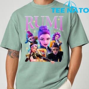 Rumi K pop Demon Hunters Vintage 90s T Shirt 3