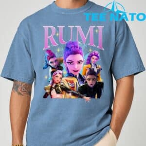 Rumi K pop Demon Hunters Vintage 90s T Shirt 4