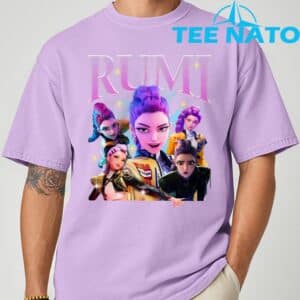 Rumi K pop Demon Hunters Vintage 90s T Shirt 6
