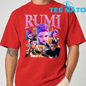 Rumi K pop Demon Hunters Vintage 90s T Shirt 8