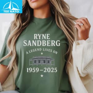 Ryne Sandberg 1959‑2025 Tribute Shirt2