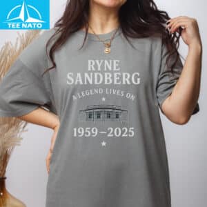 Ryne Sandberg 1959‑2025 Tribute Shirt4