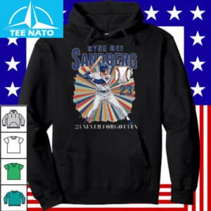 Ryne Sandberg 23 Never Forgotten Shirt4