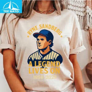 Ryne Sandberg A Legend Lives On 1959 2025 Shirt2