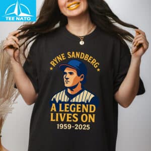 Ryne Sandberg A Legend Lives On 1959 2025 Shirt3
