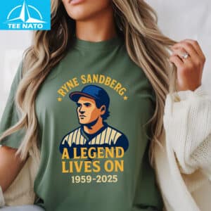 Ryne Sandberg A Legend Lives On 1959 2025 Shirt4