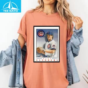 Ryne Sandberg Baseball Card Shirt3