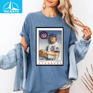Ryne Sandberg Baseball Card Shirt7