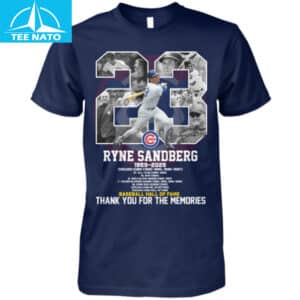 Ryne Sandberg Baseball Hall of Fame Chicago Cubs 1959 2025 Shirt3