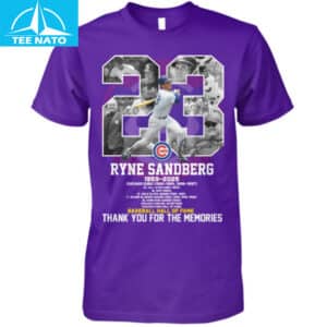 Ryne Sandberg Baseball Hall of Fame Chicago Cubs 1959 2025 Shirt4