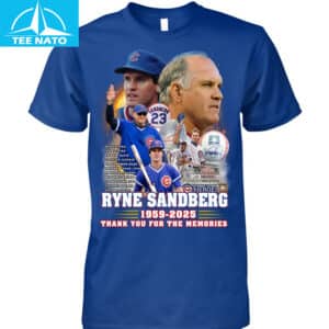 Ryne Sandberg Chicago Cubs 1959 2025 Baseball Memories Shirt2