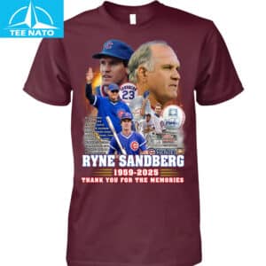 Ryne Sandberg Chicago Cubs 1959 2025 Baseball Memories Shirt3