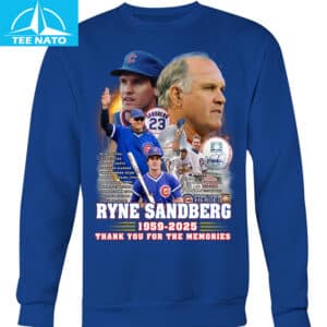 Ryne Sandberg Chicago Cubs 1959 2025 Baseball Memories Shirt5