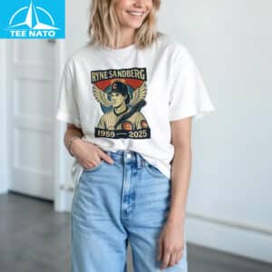 Ryne Sandberg Cubs Legend 1959–2025 Memorial Shirt2