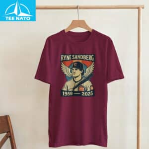 Ryne Sandberg Cubs Legend 1959–2025 Memorial Shirt7