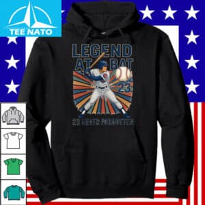 Ryne Sandberg Legend At Bat 23 Never Forgotten Baseball Fan Shirt4