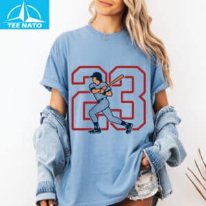 Ryne Sandberg Number 23 Baseball Shirt2