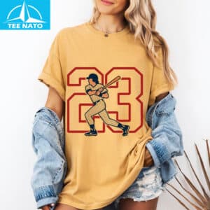 Ryne Sandberg Number 23 Baseball Shirt3