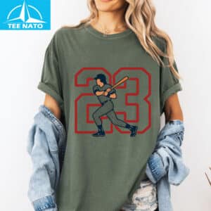 Ryne Sandberg Number 23 Baseball Shirt4