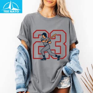 Ryne Sandberg Number 23 Baseball Shirt5