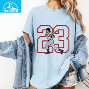 Ryne Sandberg Number 23 Baseball Shirt6