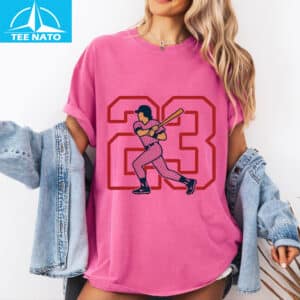 Ryne Sandberg Number 23 Baseball Shirt8