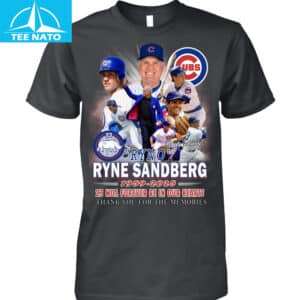 Ryne Sandberg Ryno 1959 2025 Chicago Cubs Baseball Memories Shirt