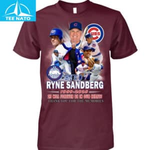 Ryne Sandberg Ryno 1959 2025 Chicago Cubs Baseball Memories Shirt3