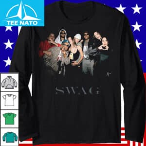 SWAG Group Photo Hip Hop Style Shirt2