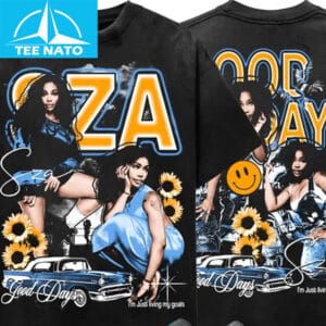 SZA Good Days Im Just Living My Goals RB Music Shirt