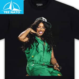 SZA Green Jumpsuit Concert 12 SZA Green Jumpsuit Concert