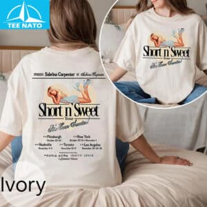 Sabrina Carpenter Short N Sweet Tour 2025 Shirt