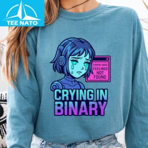 Sad Robot Girl Shirt1