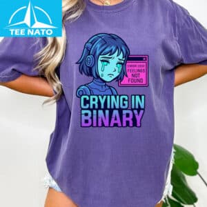 Sad Robot Girl Shirt2