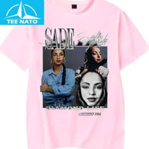 Sade Adu Diamond Life Album 1984 T Shirt