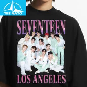 Seventeen Los Angeles Bootleg Tour Shirt