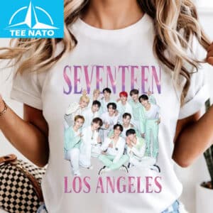 Seventeen Los Angeles Bootleg Tour Shirt1