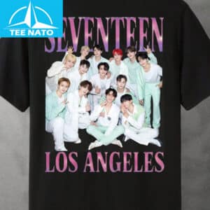 Seventeen Los Angeles Bootleg Tour Shirt2