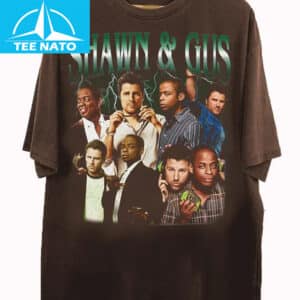 Shawn Gus Psych TV Show Vintage Style Character Shirt2