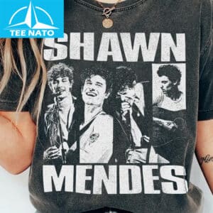 Shawn Mendes Tour 2025 Vintage Tour Shirt