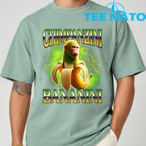 Shimpanzini Bananini Italian Brainrot Chimpanzee and Banana T Shirt 3