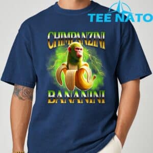 Shimpanzini Bananini Italian Brainrot Chimpanzee and Banana T Shirt 9