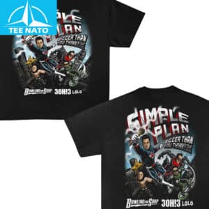 Simple Plan Bigger Than You Think Tour 2025 shirt