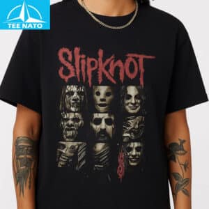Slipknot Mask Grid Shirt